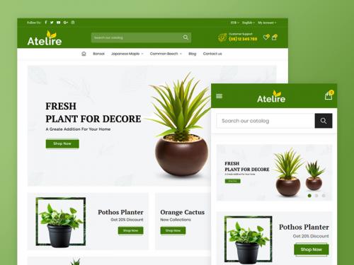 Atelier Plant Nursery & Garden Store Template - atelier-plant-nursery-garden-store-template