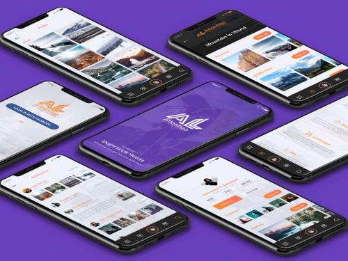 Atlantigo Travel & Flight Booking Mobile App UI Kit - atlantigo-travel-flight-booking-mobile-app-ui-kit