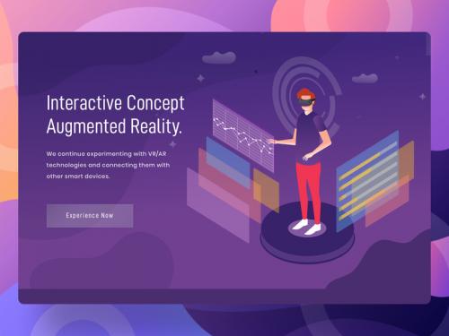 Augmented Reality - AR/VR Header Concept - augmented-reality-ar-vr-header-concept