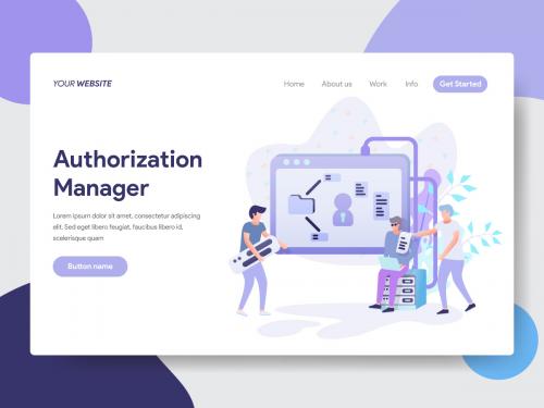 Authorization Manager Illustration - authorization-manager-illustration