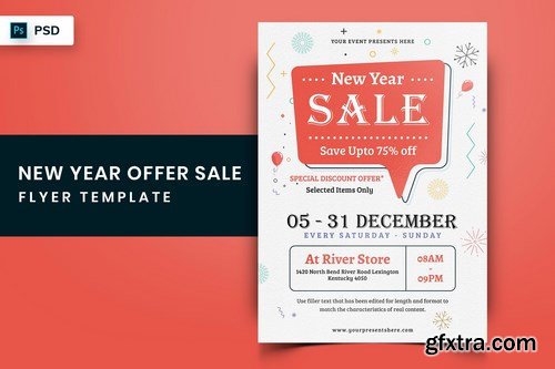 New Year Sales Offer Flyer-12