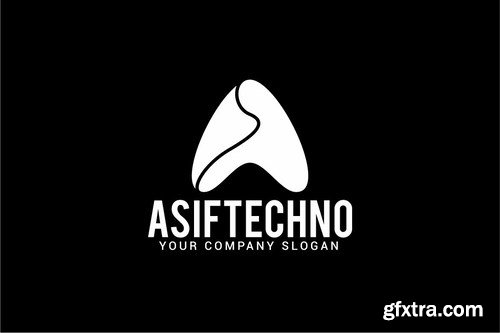 asiftechno Letter A Logo