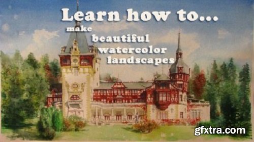 Watercolors Painting: create beautiful landscapes