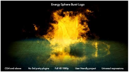 Videohive - Energy Sphere Burst Logo