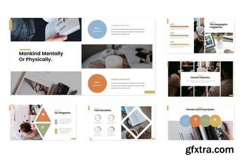 Books - Powerpoint Google Slides and Keynote Templates