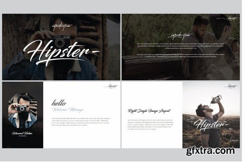 Hipster Powerpoint and Keynote Templates