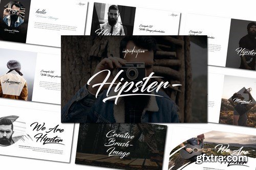 Hipster Powerpoint and Keynote Templates