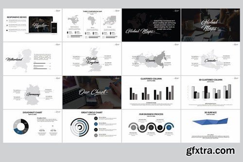 Hipster Powerpoint and Keynote Templates