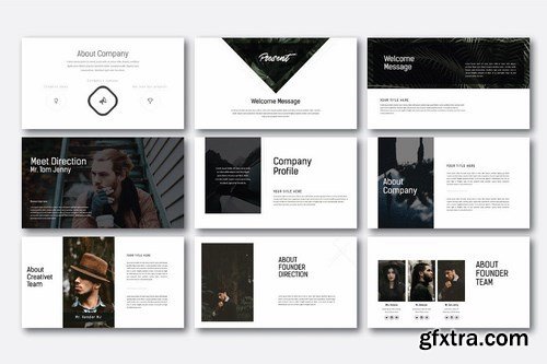 Hipstyle Powerpoint and Keynote Templates