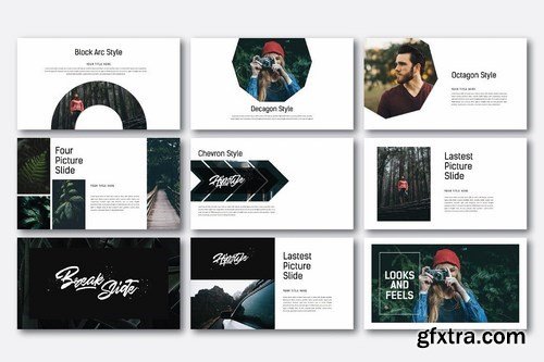 Hipstyle Powerpoint and Keynote Templates