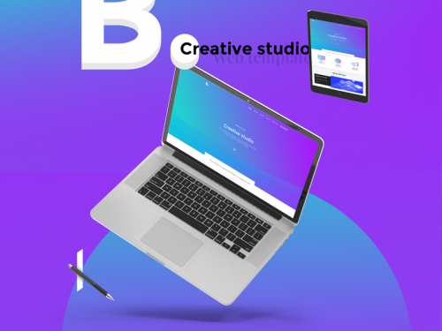 B. Creative Studio Agency - b-creative-studio-agency-website