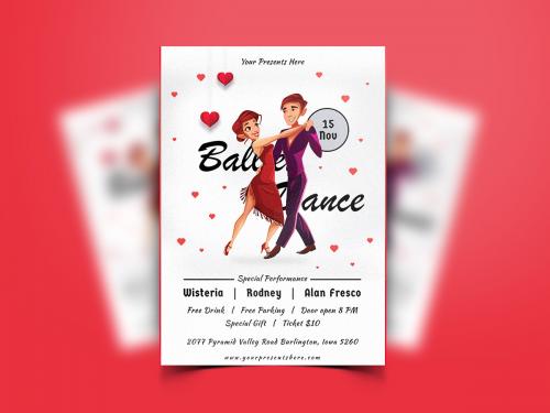 Ballet Dance Flyer Template-01 - ballet-dance-flyer-template-01