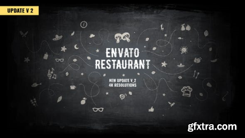 Videohive Envato Restaurant/ Cafe Promo/ Modern Bar Menu/ Fast Food/ Vegetarian Dish/ Meal Delivery/ Lunchroom 2456792