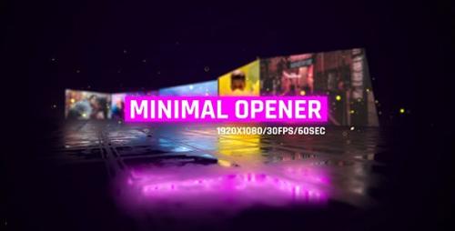 Videohive - Minimal Openers/ Simple Slideshow/ Modern Museum/ Stylish Intro/ Bright 3D Camera Move/ Neon Mood