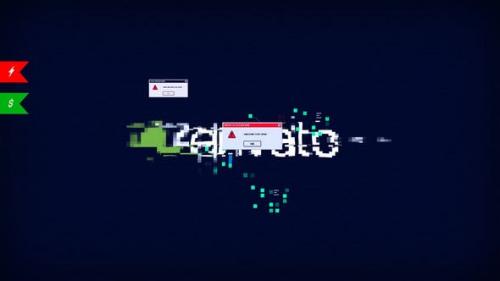 Videohive - Modern Glitch Logo/ Stylish Youtube Opener/ Interface Error/ Ultimate Shape Hud UI Techno Blog Intro