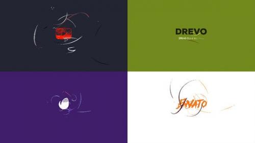 Videohive - Simple Art Logo Reveal/ Flat Minimal Intro/ Brush Animation/ Clean Drawing Openers/ Youtube Blogger