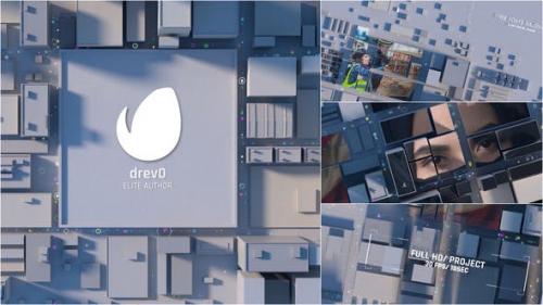 Videohive - City Opening/ Town Intro/ 3D Roof of the Building/ Social Dramatic Logo Reveal/ Economics & Politics