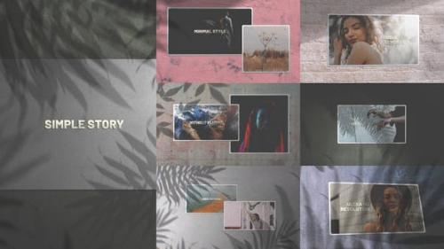 Videohive - Simple Story/ Minimal Slides/ Clean Slideshow/ Travel Cinematic Opener/ Lovely Slideshow/ Art Shadow