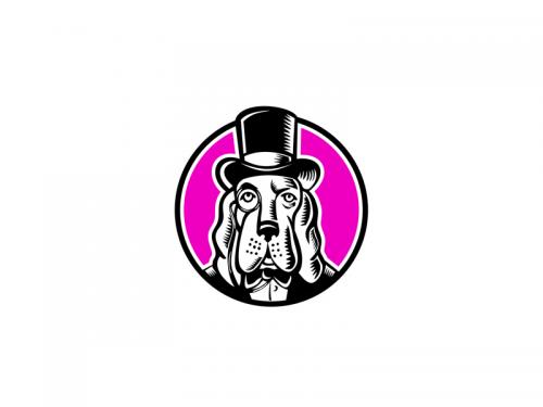 Basset Hound Monocle Top Hat - basset-hound-monocle-top-hat-47b870b8-1bcd-4043-926d-3d58d240bd6f