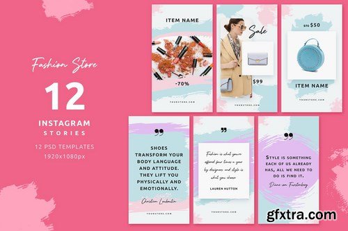 Fashion Store - Instagram Posts & Stories