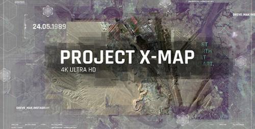 Videohive - Project X MAP / Technology Paralax Slideshow / 3D Camera / Clean Travel Memories / Satellite Photo