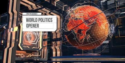 Videohive - World Politics News Openers/ Business and Technology Intro/ Political and Digital World Ears Openers