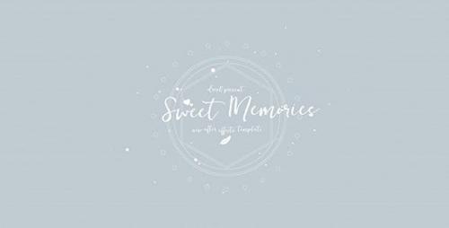 Videohive - Sweet Memories Slideshow / Vintage Memories Slides/ Romantic Wedding/ Photo Gallery/ Minimal Intro