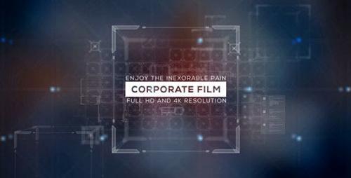 Videohive - Corporate Film/ Icons and Text/ 3D Cube and Transitions/ Business and Economic Slide/ Presentation