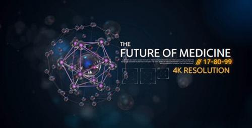 Videohive - The Future Medicine Corporate/ Medical Presentation/ Healthcare Promo/ Digital DNA and Molecules