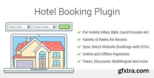 CodeCanyon - Hotel Booking v3.7.1 - WordPress Plugin - MotoPress Hotel Booking - 19603111