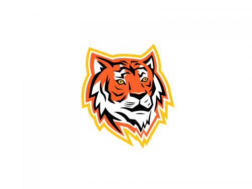 Bengal Tiger Head Mascot - bengal-tiger-head-mascot