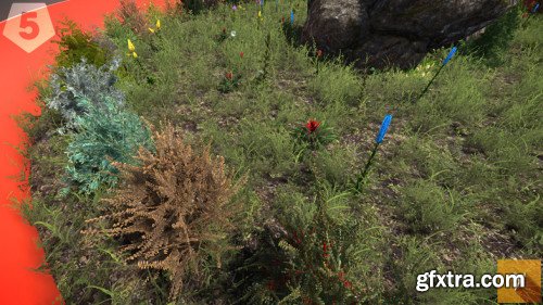 Unity Asset Store - Yughues Bushes & Weeds v.2