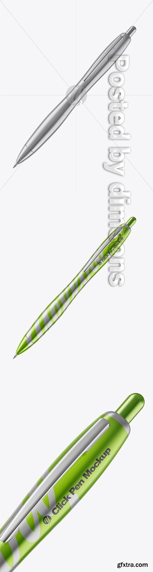 Metallic Pen Mockup 49490