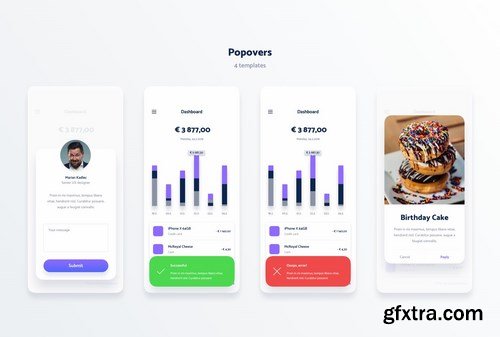 Vol. 2 - Spojeeto Mobile App UI Kit