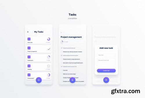 Vol. 2 - Spojeeto Mobile App UI Kit