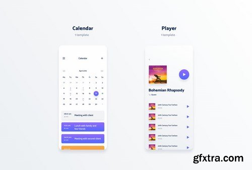 Vol. 2 - Spojeeto Mobile App UI Kit