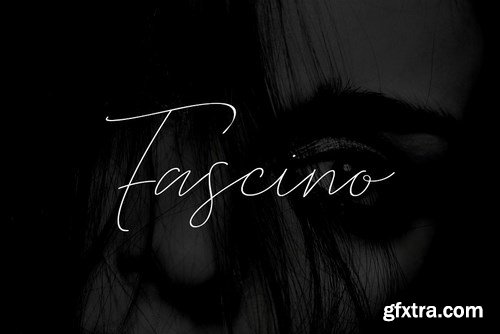 CM - FASCINO - Handmade Luxury Font 4375211