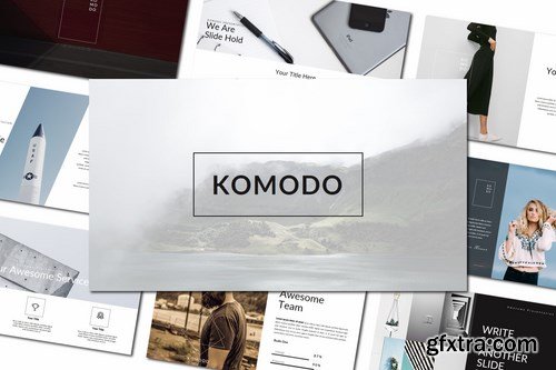 Komodo Powerpoint and Keynote Templates