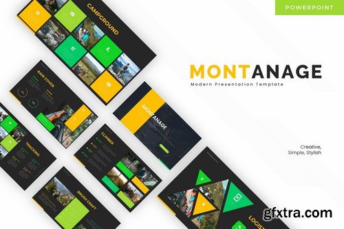 Montanage - Powerpoint Google Slides and Keynote Templates