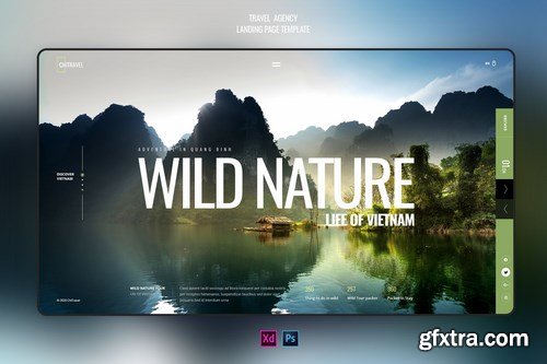 Chitravel - Travel landing page template