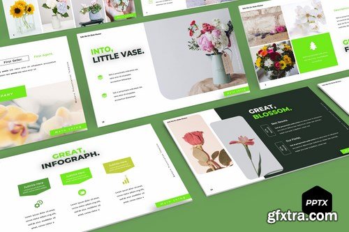 Florist - Powerpoint Google Slides and Keynote Templates