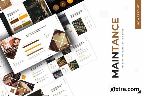 Maintance - Powerpoint Google Slides and Keynote Templates