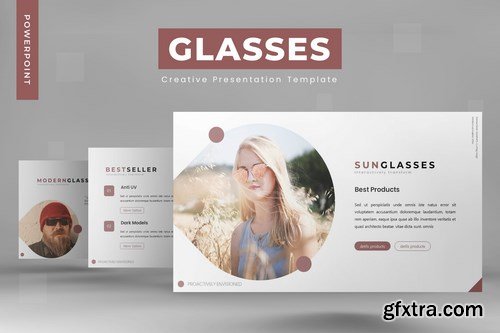 Glasses - Powerpoint Google Slides and Keynote Templates