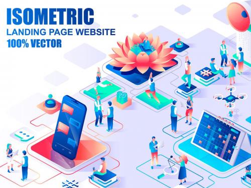 BIG Collection Isometric Landing Page Header - big-collection-isometric-landing-page-header