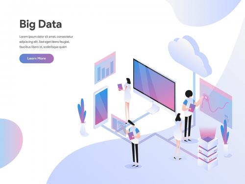 Big Data Isometric Illustration Concept - big-data-isometric-illustration-concept-bd4f2977-0349-461a-a950-8c18655ed66d