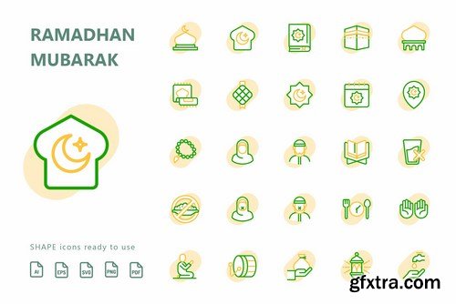 Ramadhan Mubarak Icons Pack