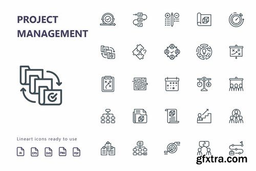 Project Management Icons Pack