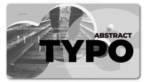 Videohive - Abstract Typography Intro