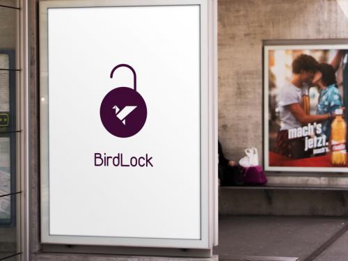 Bird Lock Logo - bird-lock-logo