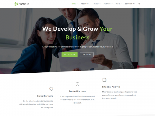 Bizoric - A Responsive Multipurpose Website Template - bizoric-a-responsive-multipurpose-website-template